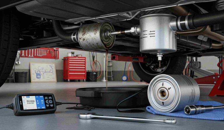 How to Replace the Fuel Filter to Fix P0171 Trouble Code: A Complete Guide