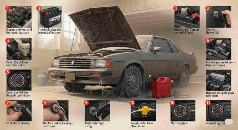Starting a Car That Hasn’t Run in Years: A Complete Step-by-Step Guide